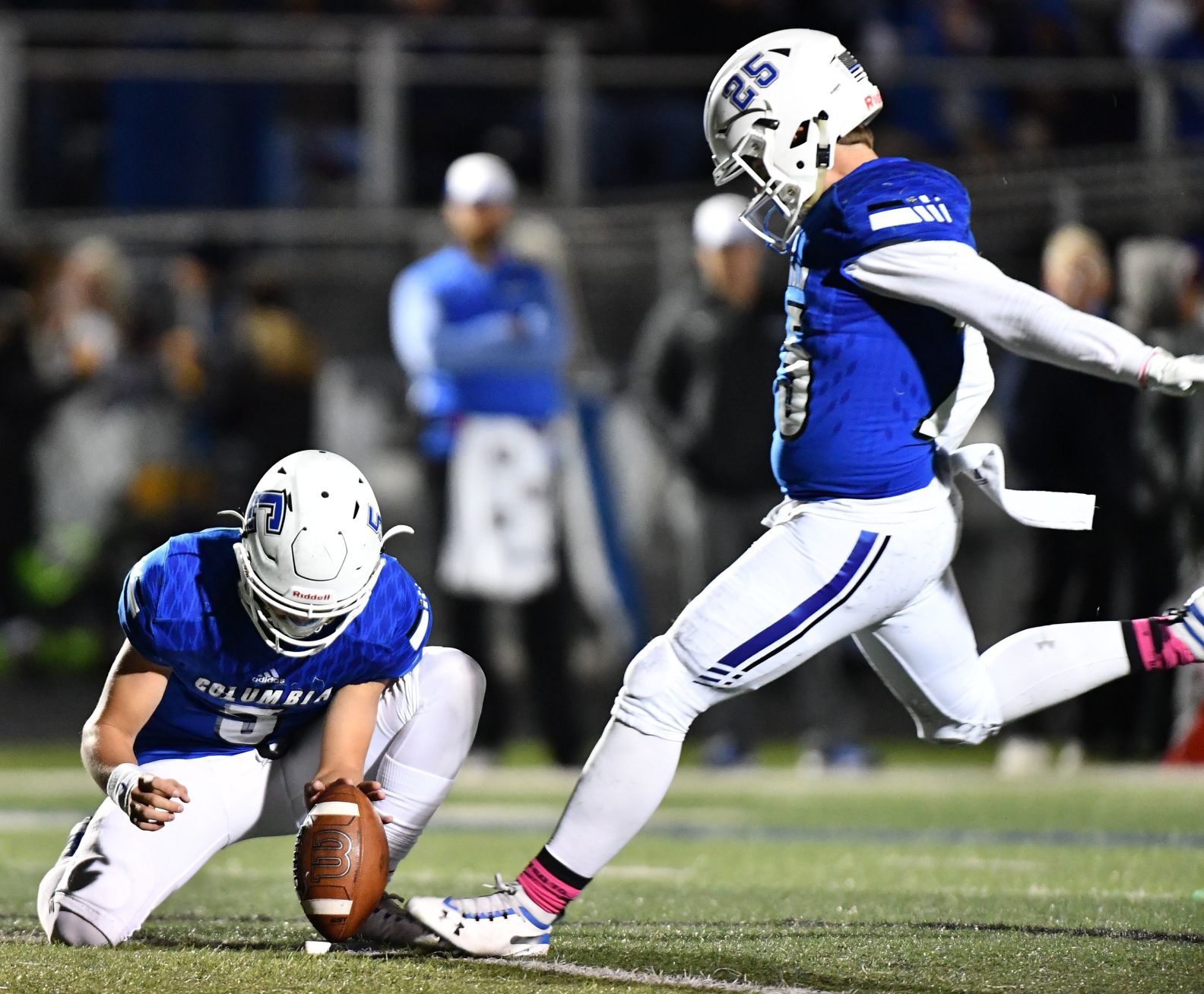 Breese Central at Columbia football